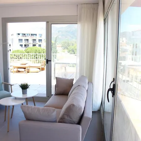 Beautiful Loft, Huge Sunny Terrace, View Over The And Sea * ロザス